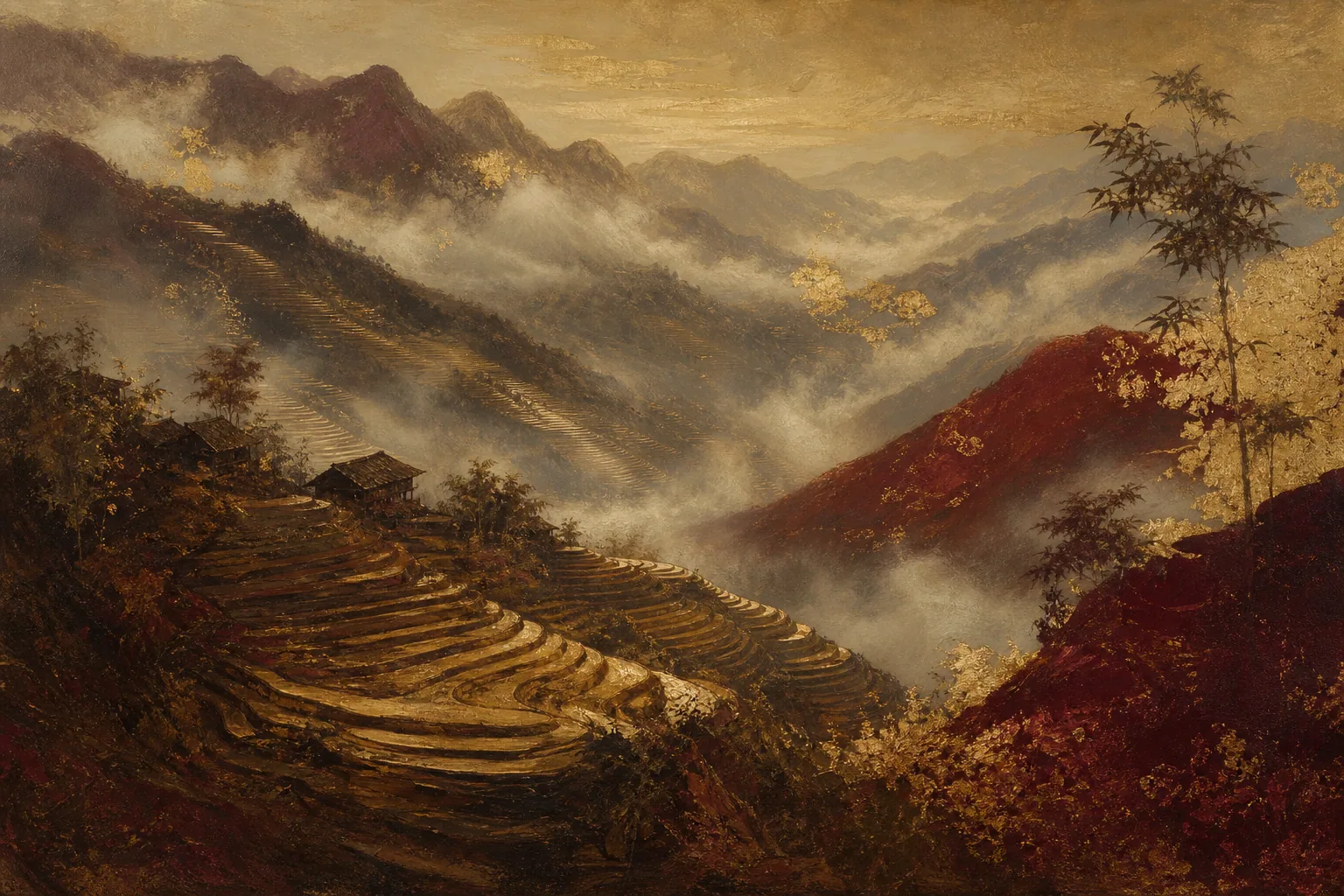 Painting: Northwest Mist